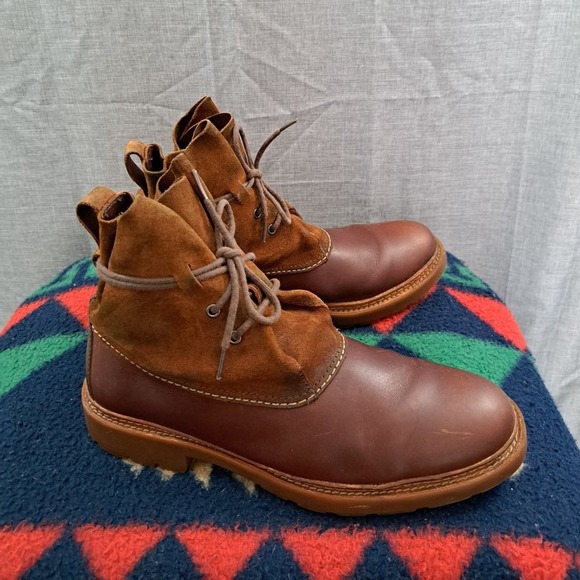 Clarks Boots Men Suede Leather Chukka Size 11 - Picture 2 of 16